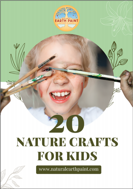 20 Nature Crafts For Kids E-Book (Printable PDF)
