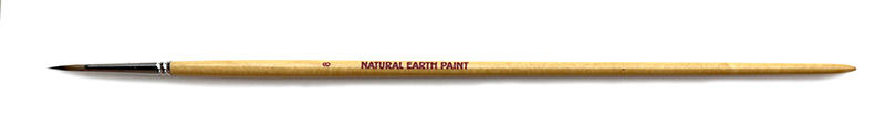 The Number Eight fine art paint brush