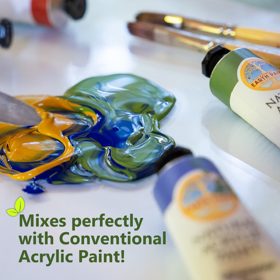 French Earth Colors Acrylik Paint Set - Fluid or Heavy Body