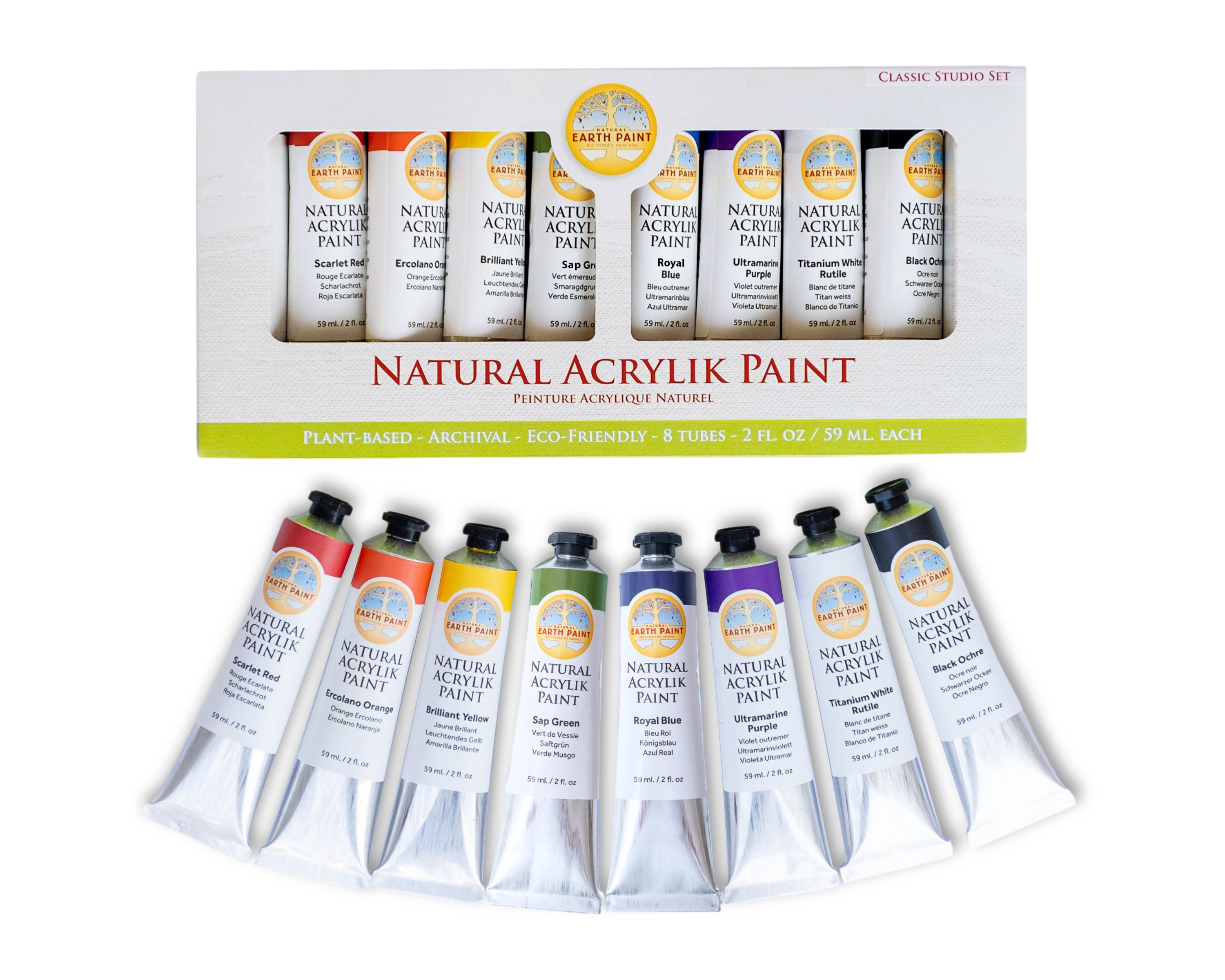 Heavy Body - Natural Acrylik Paint Sets