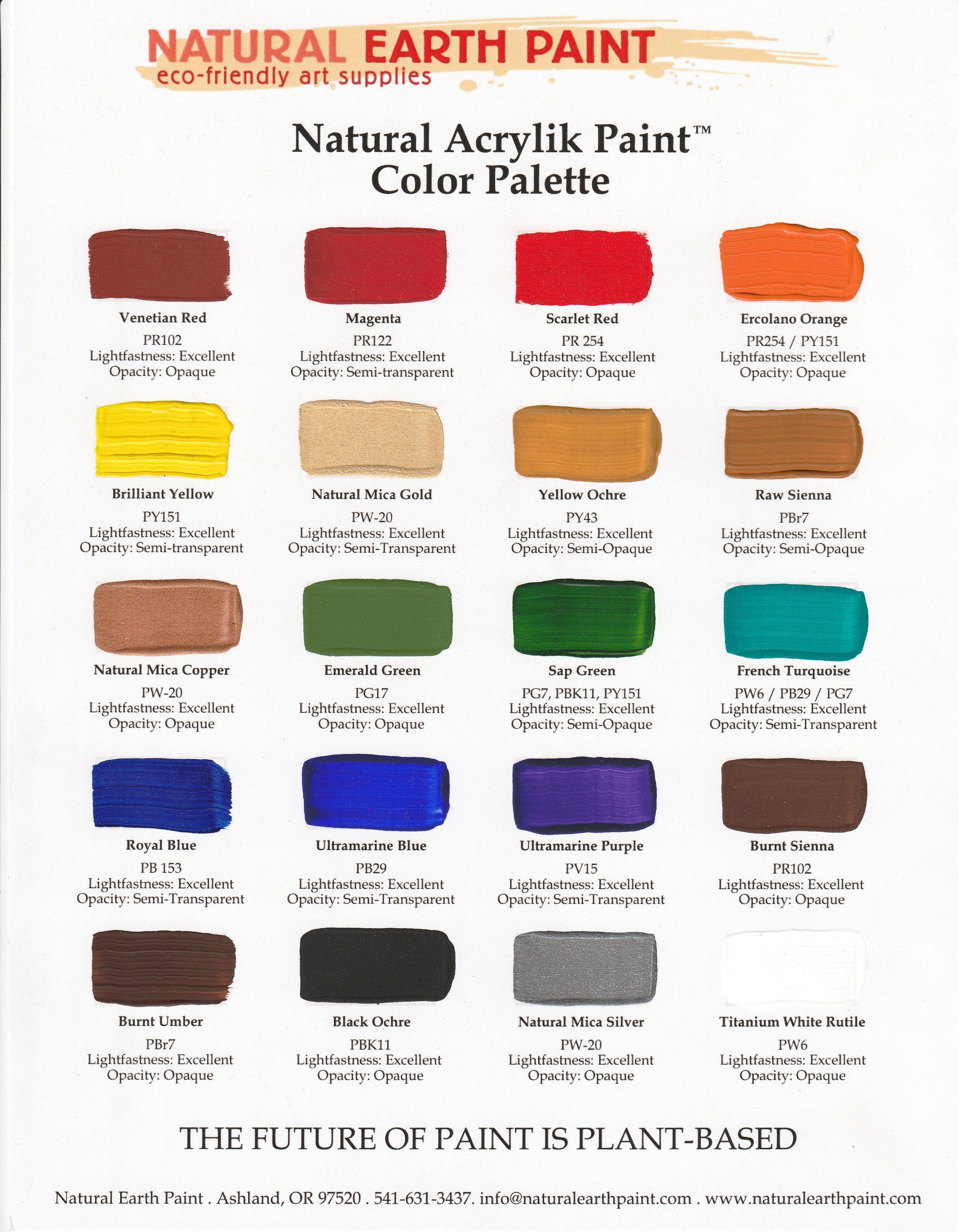 Heavy Body - Natural Acrylik Paint