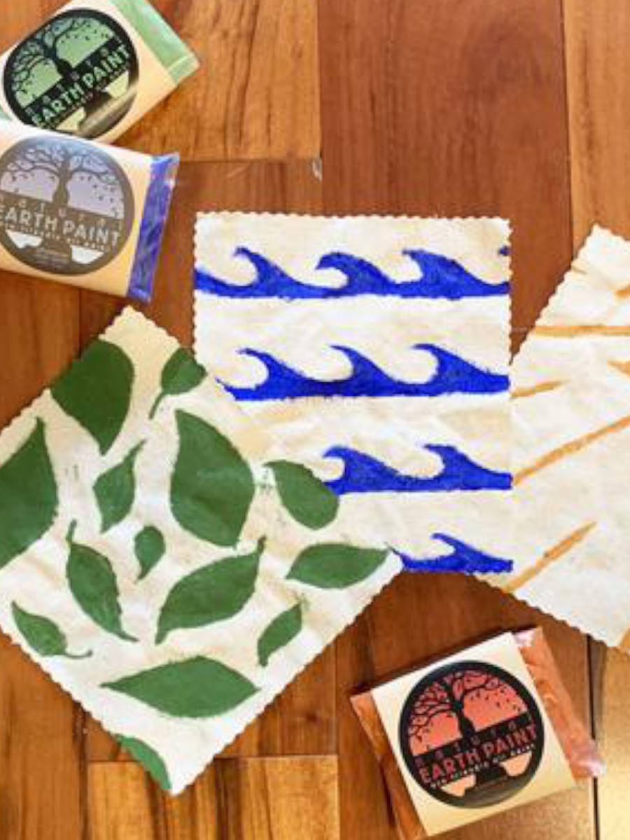 DIY Natural Fabric Paint with Earth Pigments