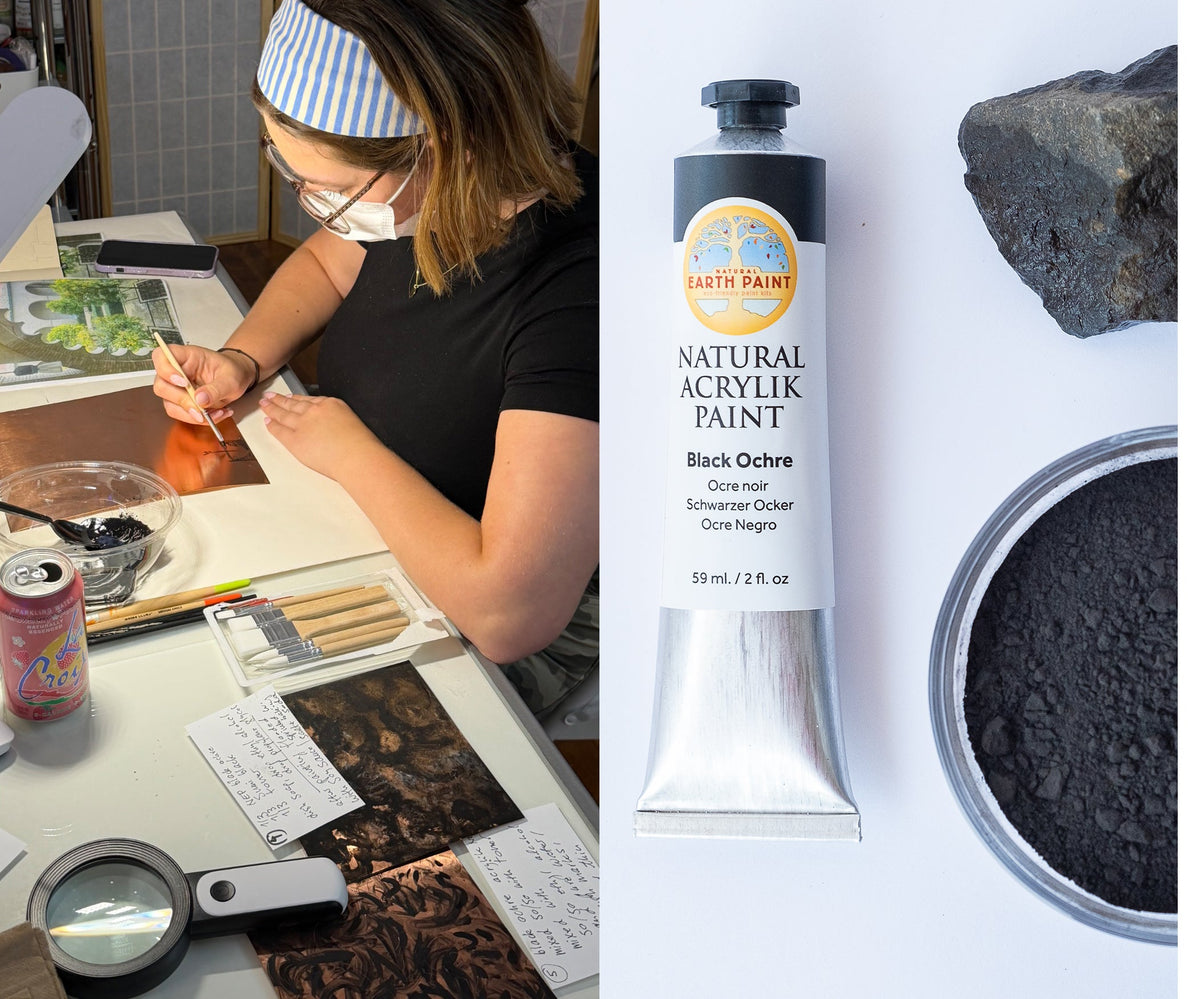 Recipe: Natural Intaglio Etching Resist & "Watercolor Etching" Tutorial