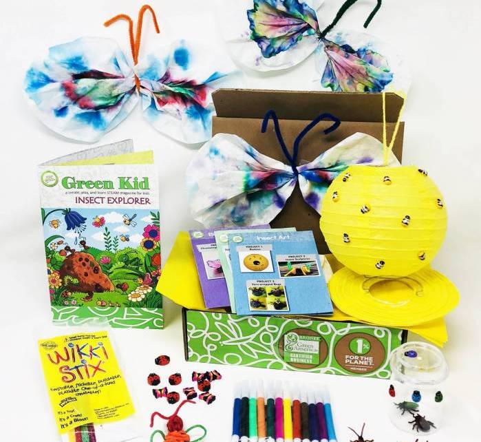 Natural Earth Paint Featured in Backyard Science Discovery Box from Green Kid Crafts!