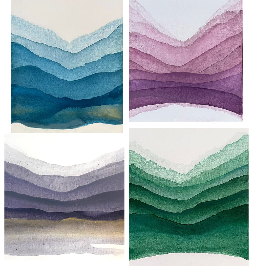 Tutorial: Painting Mountain Ridges Using Fluid Techniques
