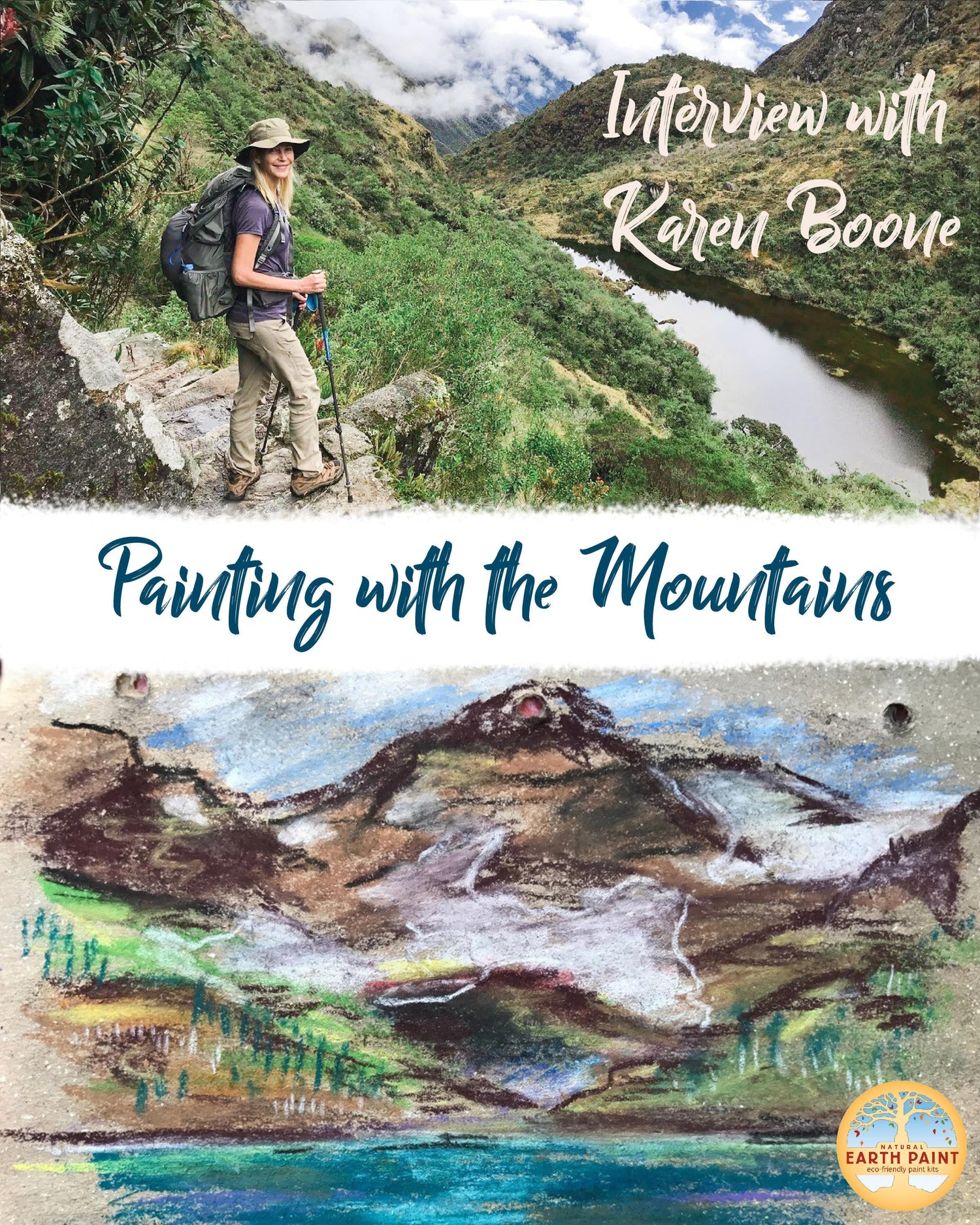 Painting with the Mountains with Karen Boon