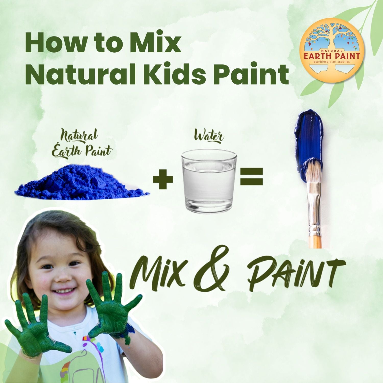 Easy Mixing - Natural Earth Paint Set