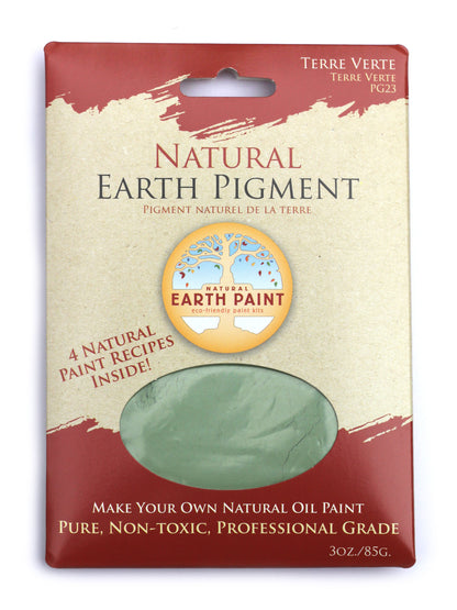 Earth &amp; Mineral Pigment 3 oz pack - Terre Verte