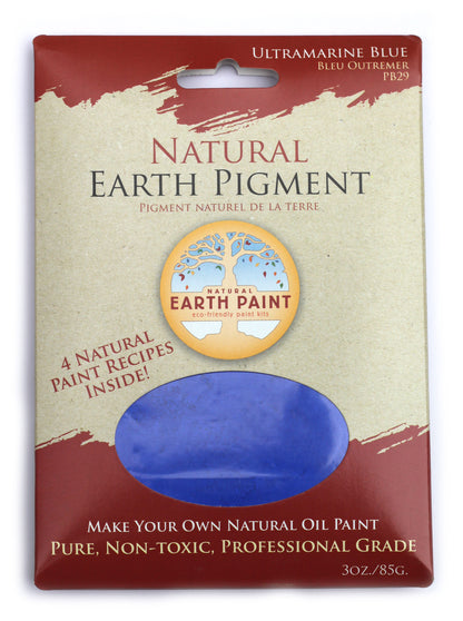 Earth &amp; Mineral Pigment 3 oz pack - Ultramarine Blue