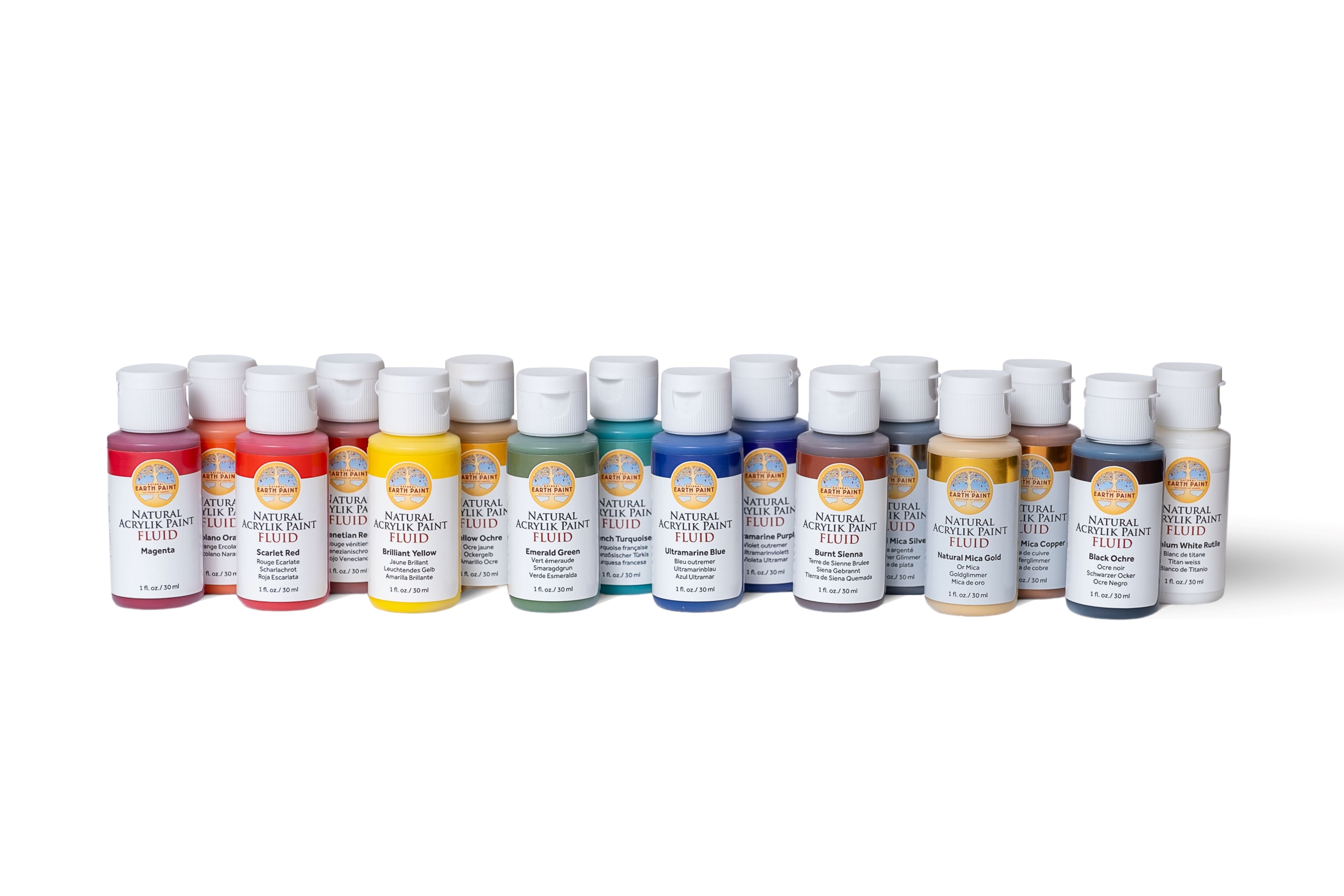 Complete Fluid Acrylik Paint Sets