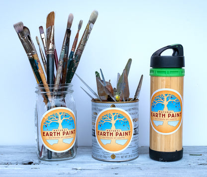 Natural Earth Paint Logo Sticker