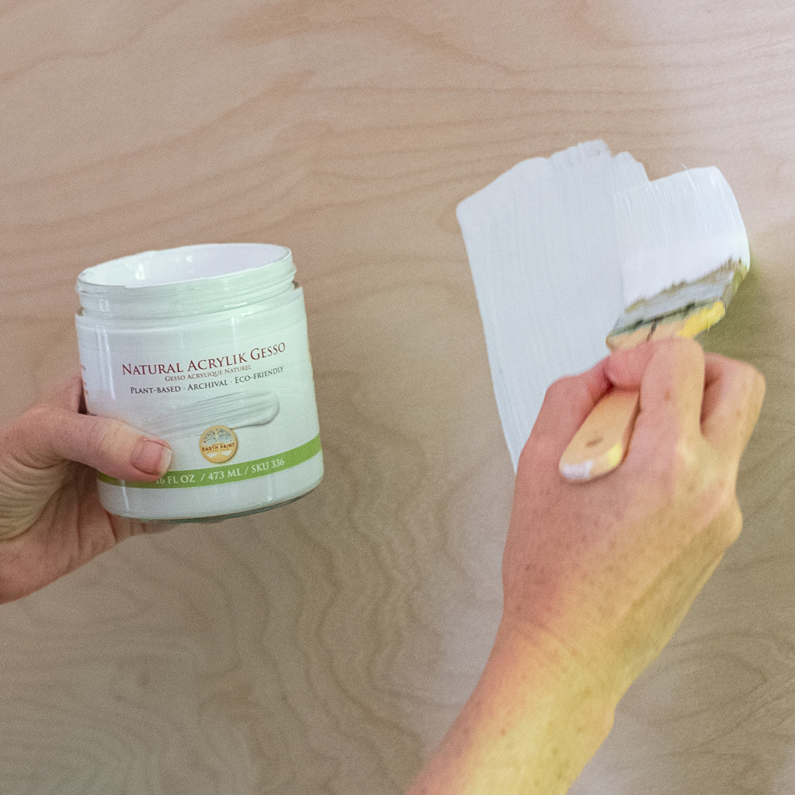 NEW! Natural Acrylik Gesso