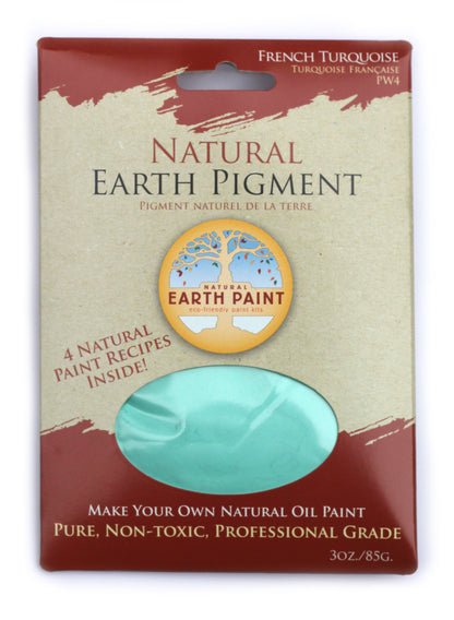 Earth &amp; Mineral Pigment 3 oz pack - French Turquoise