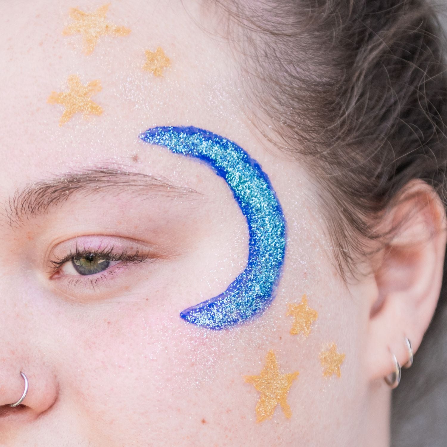 Deluxe Natural Face Paint &amp; Eco Gltter Set