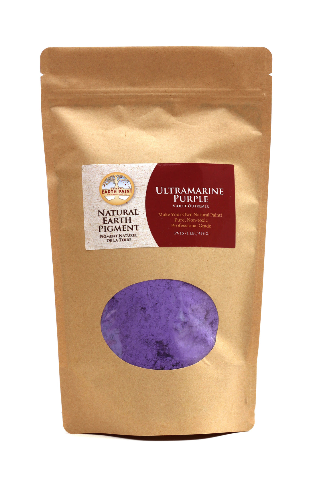 Earth &amp; Mineral Pigment 1 lb pack - Ultramarine Purple