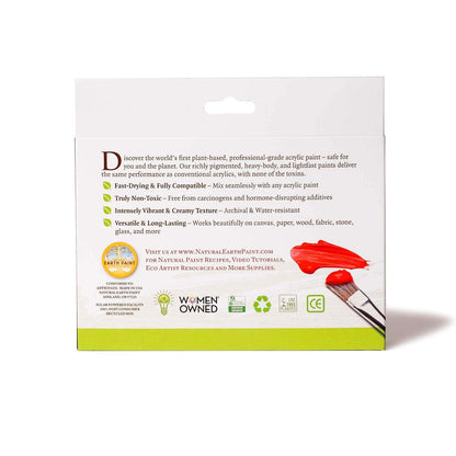 NEW! Natural Acrylik Paint - 4 Color Box Sets