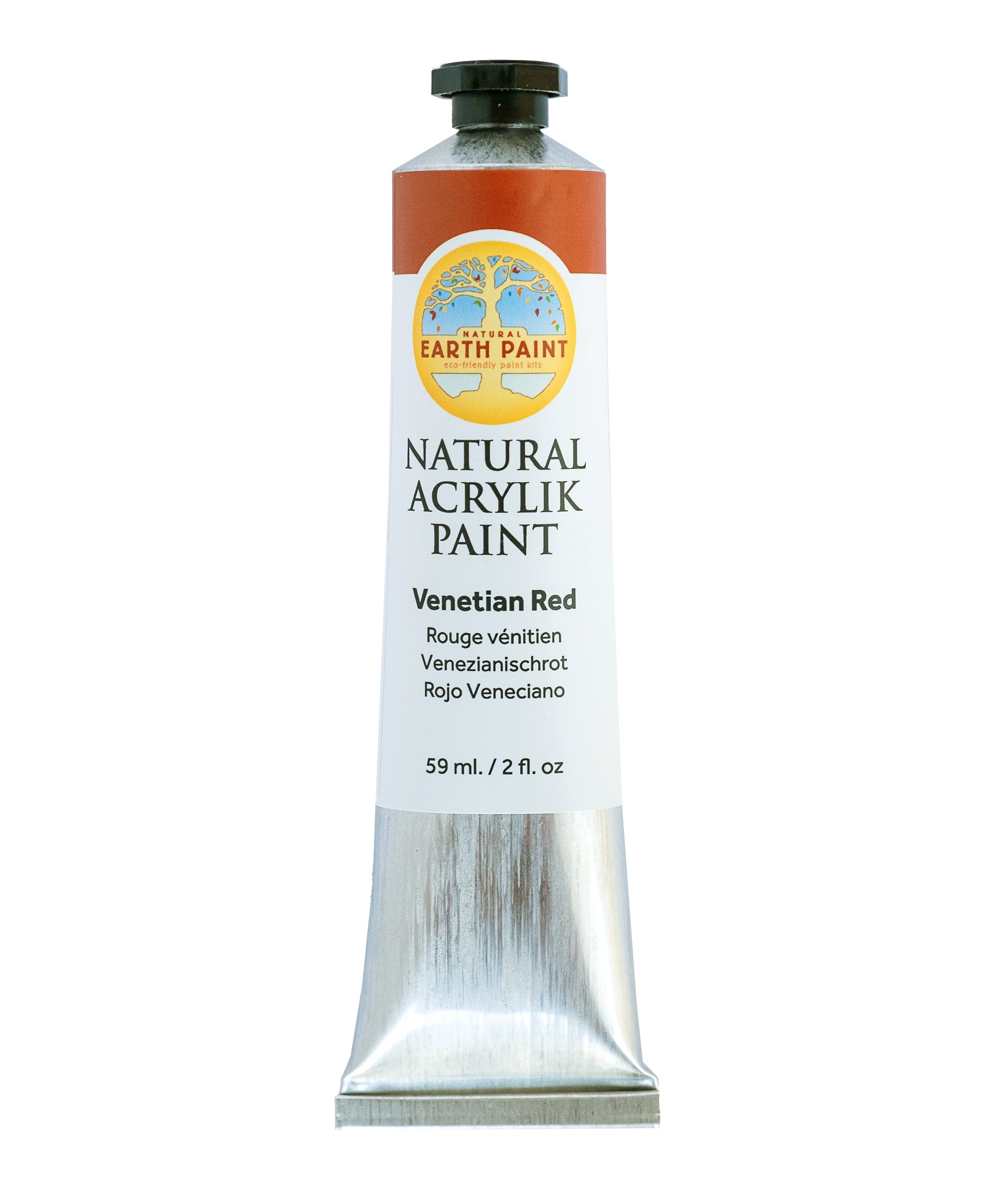 Natural Acrylik Paint™ - Individual Tubes-acrylic, acrylic paint, art, arts and craft, colors from the earth, earth colors, earth paint, earth pigments, eco art supplies, Eco Artist Paints, eco friendly paints, eco-friendly art supplies, eco-friendly paint, Fine Art Supplies Products, natural acrylic, natural artist paints, natural earth colors, natural paint, natural paints, non-toxic paint, nontoxic artist paints, nontoxic artist supplies, nontoxic paints, paint, sustainable art supplies-Venetian Red-Natu