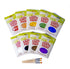 Complete Natural Earth Paint Set-art, bamboo paint brushes, Children&