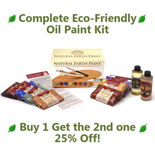 The Complete Eco-Friendly Oil Paint Kit