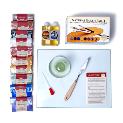 Deluxe Natural Oil Paint Mixing Set