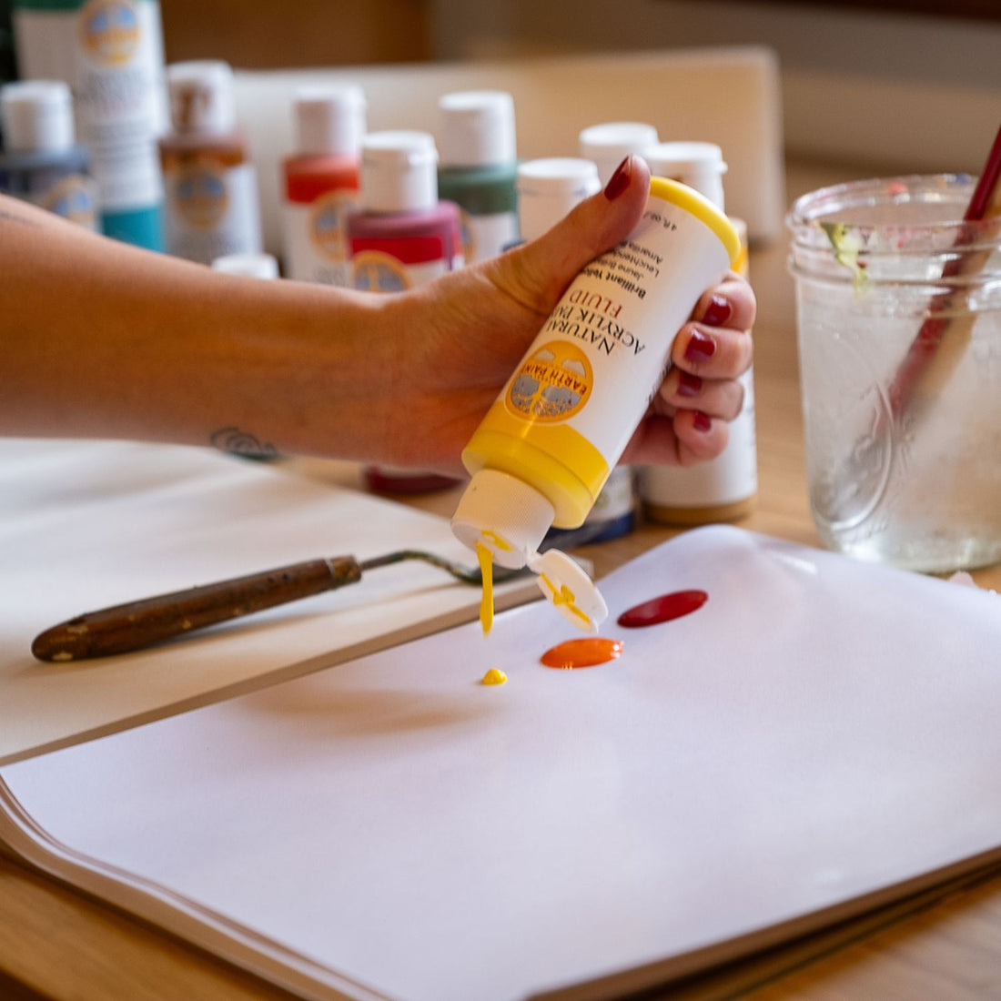 Fluid - Natural Acrylik Paint