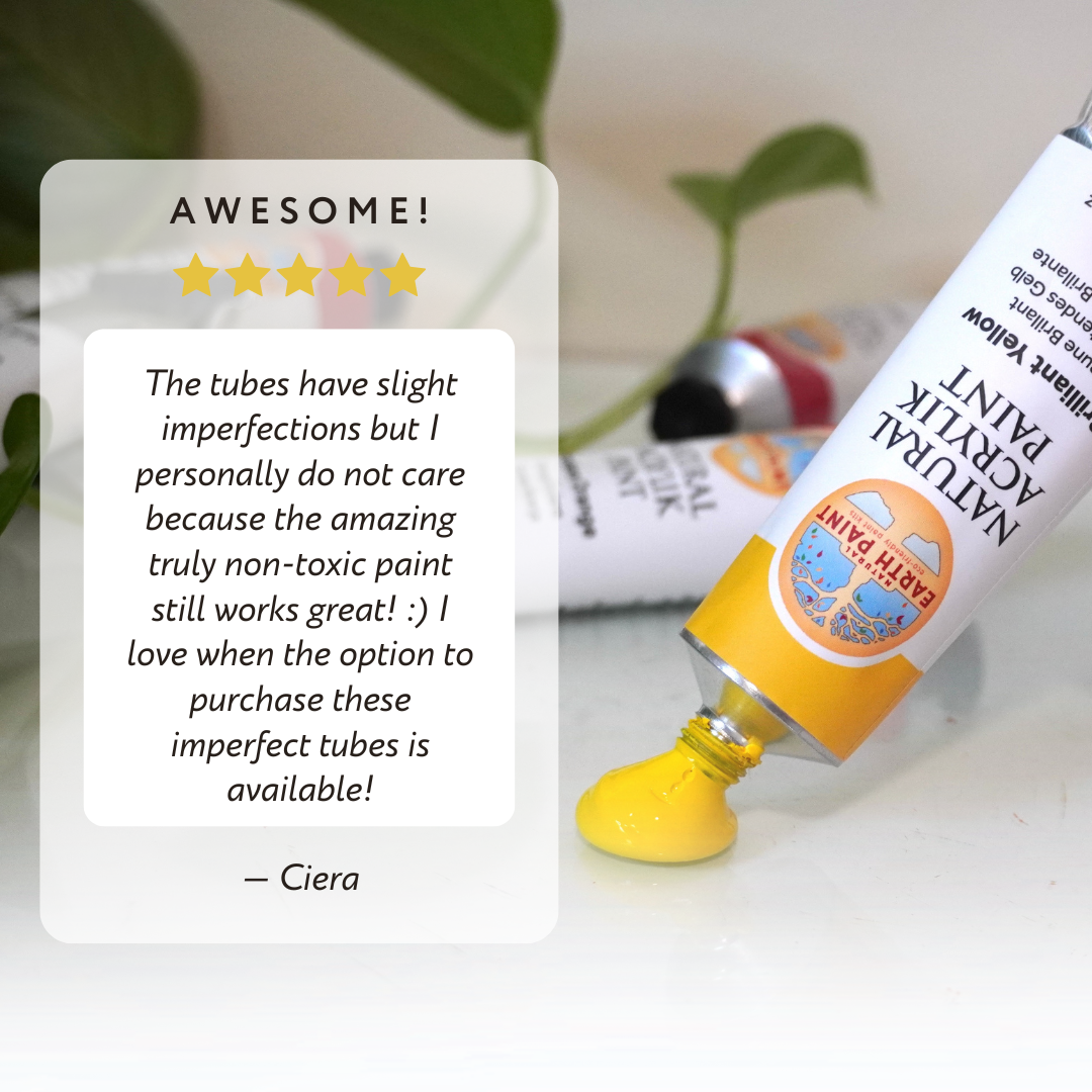 Imperfect Tubes - Natural Acrylik Paint - Heavy Body