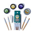 Mardi Gras - Face Paint & Eco Glitter Set-Natural Face Paints Products, On Sale Products-Natural Earth Paint