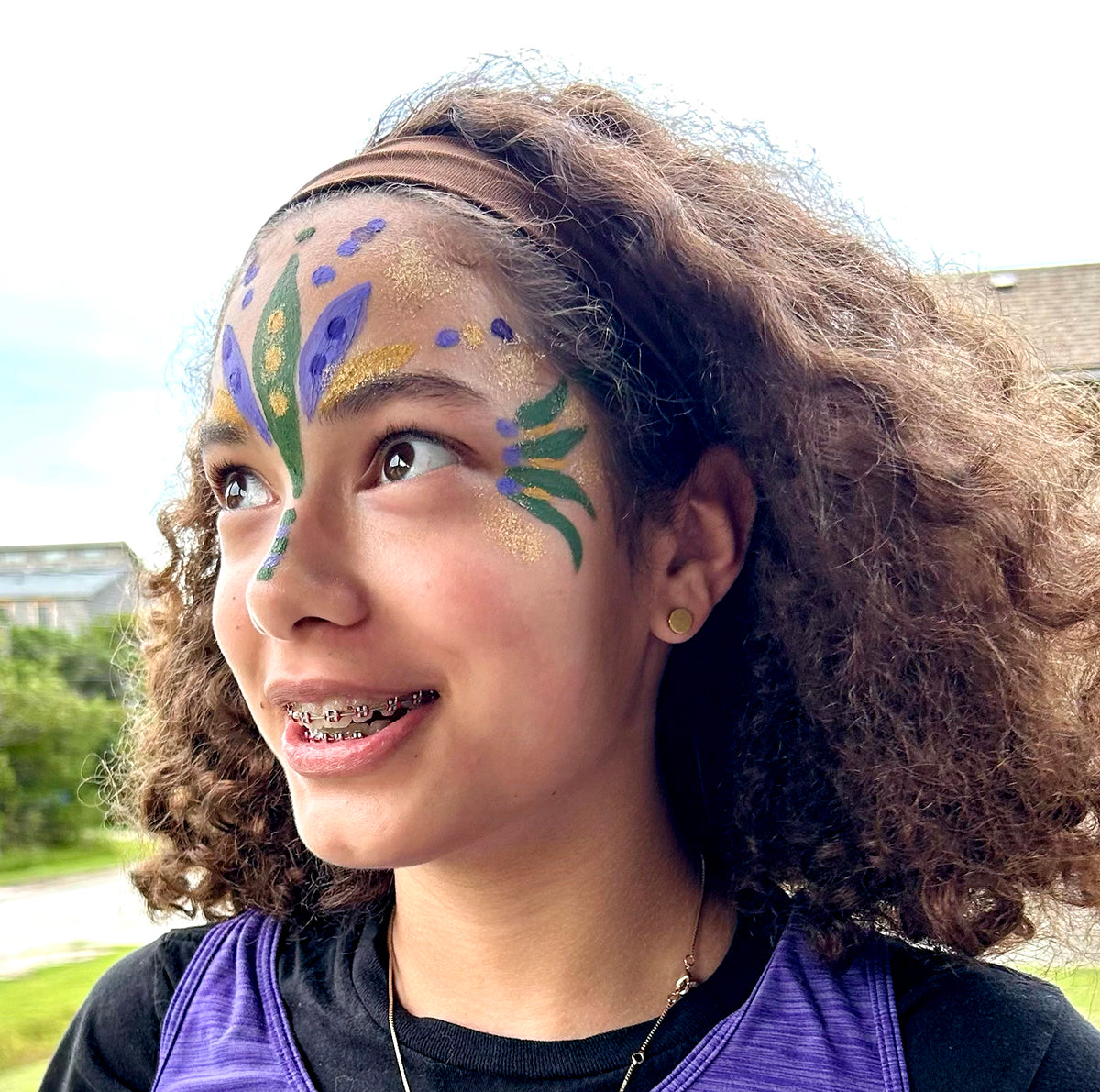 Mardi Gras - Face Paint &amp; Eco Glitter Set