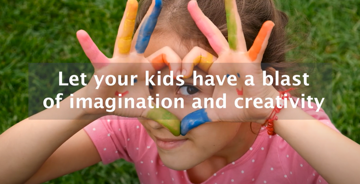 Load video: Let your kids have a blast of imagination and creativity using natural earth paints and natural face paints!