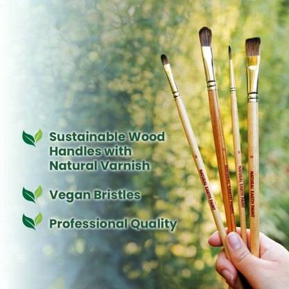 Eco-friendly Fine Art Brushes