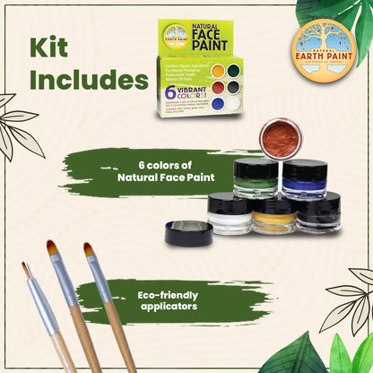 Natural Face Paint Kit