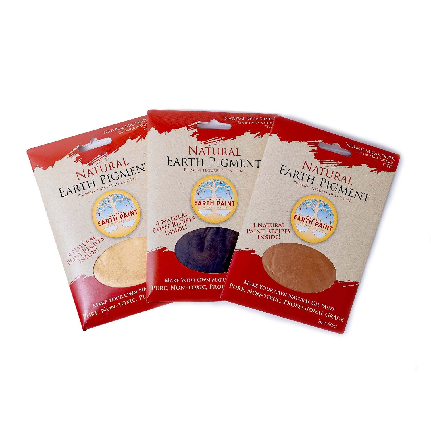 Natural Mica Pigment Set