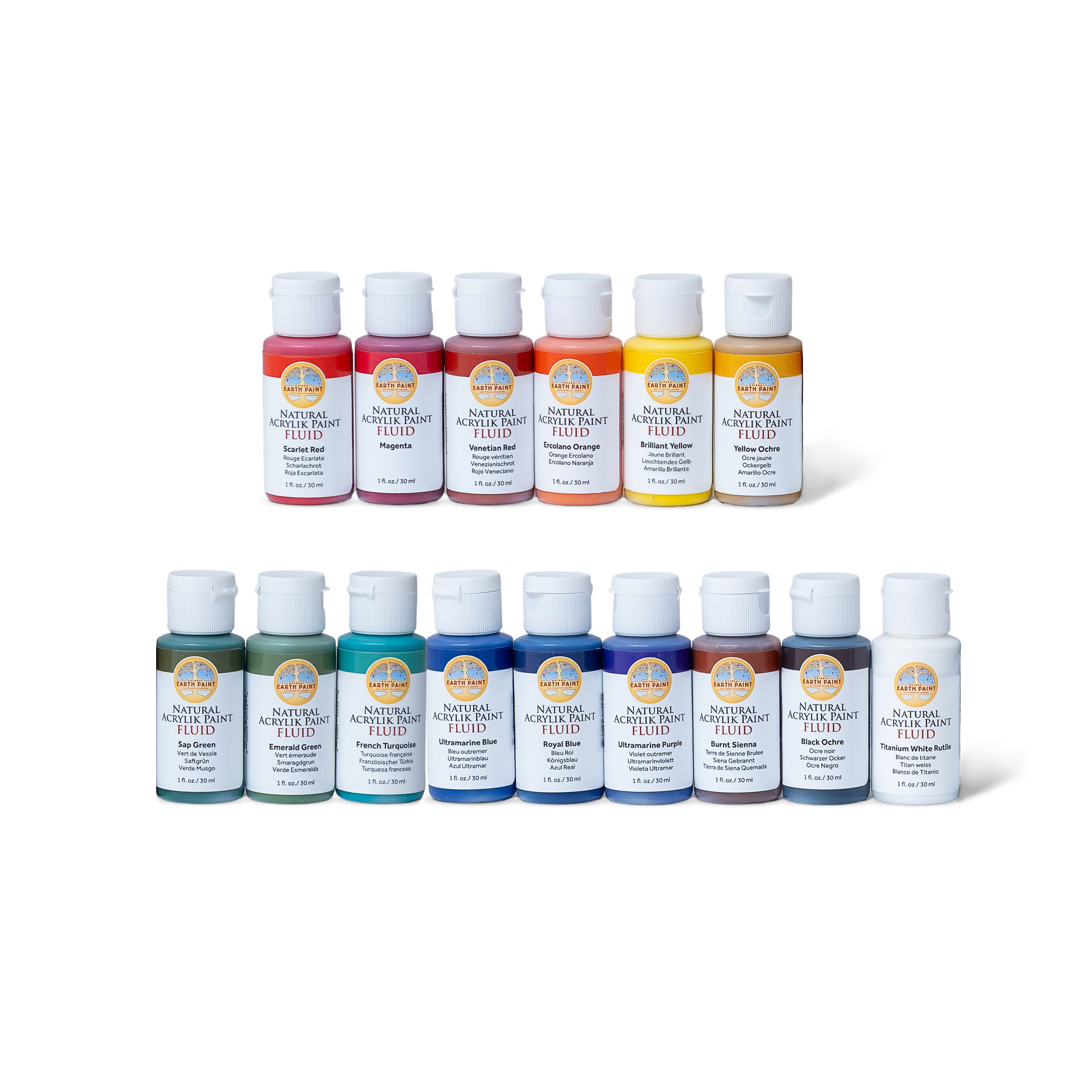 Fluid - Natural Acrylik Paint Full Sets