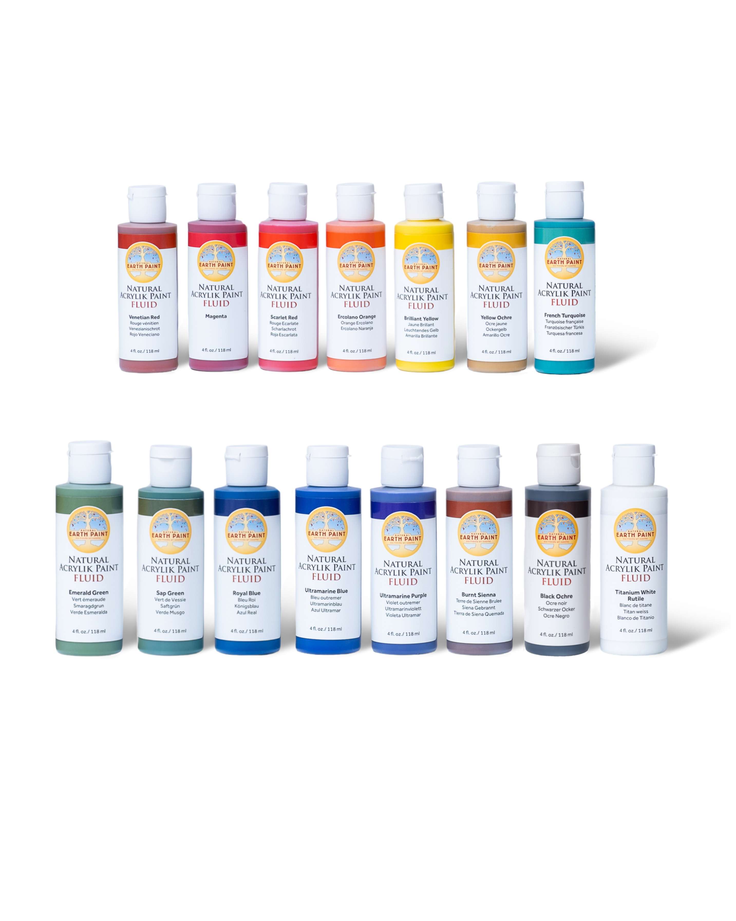 Fluid - Natural Acrylik Paint Full Sets