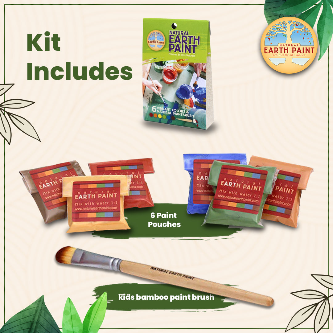 Petite Natural Earth Paint Kit