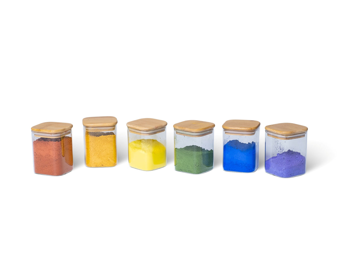 Small Pigment Jar Storage Set