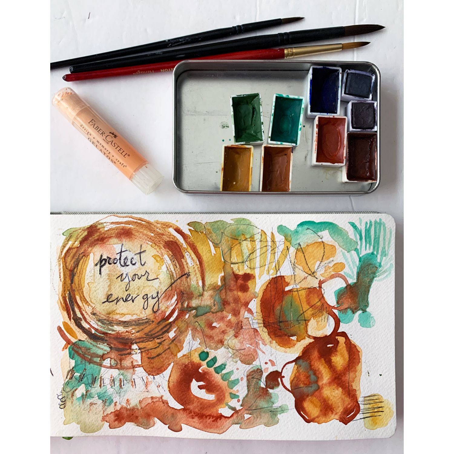 Natural Watercolor Kit