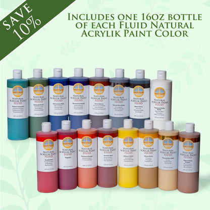 Complete Fluid Acrylik Paint Sets