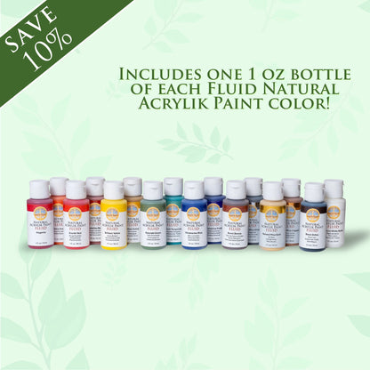 Complete Fluid Acrylik Paint Sets