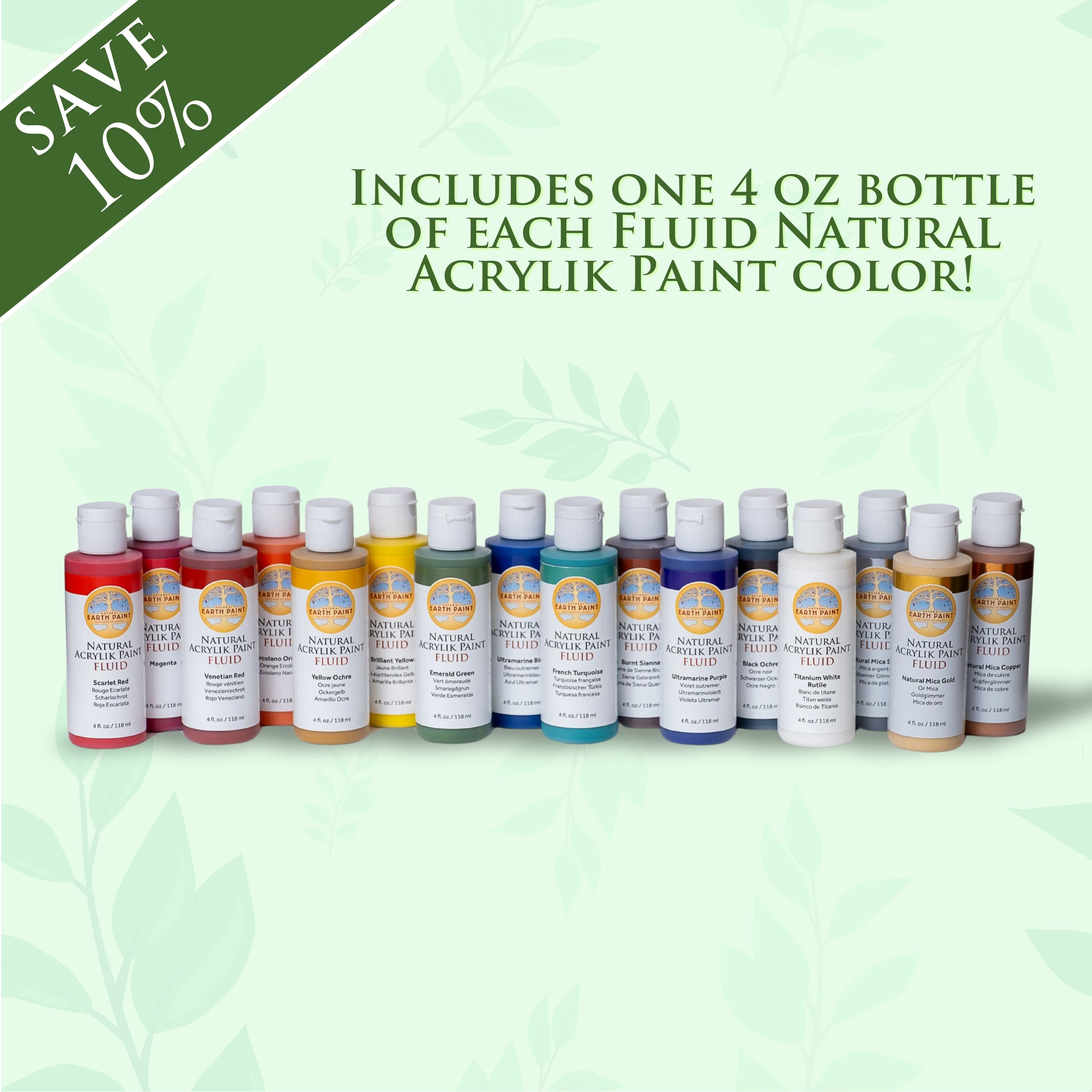 Complete Fluid Acrylik Paint Sets