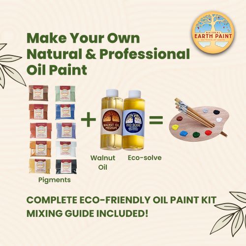 The Complete Eco-Friendly Oil Paint Kit