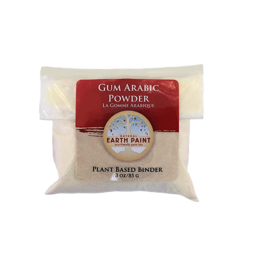 Gum Arabic Powder-Fine Art Supplies Products, gum arabic powder, natural adhesive, natural binder, natural earth paint, nontoxic adhesive, nontoxic binder-Natural Earth Paint