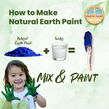 Complete Natural Earth Paint Set