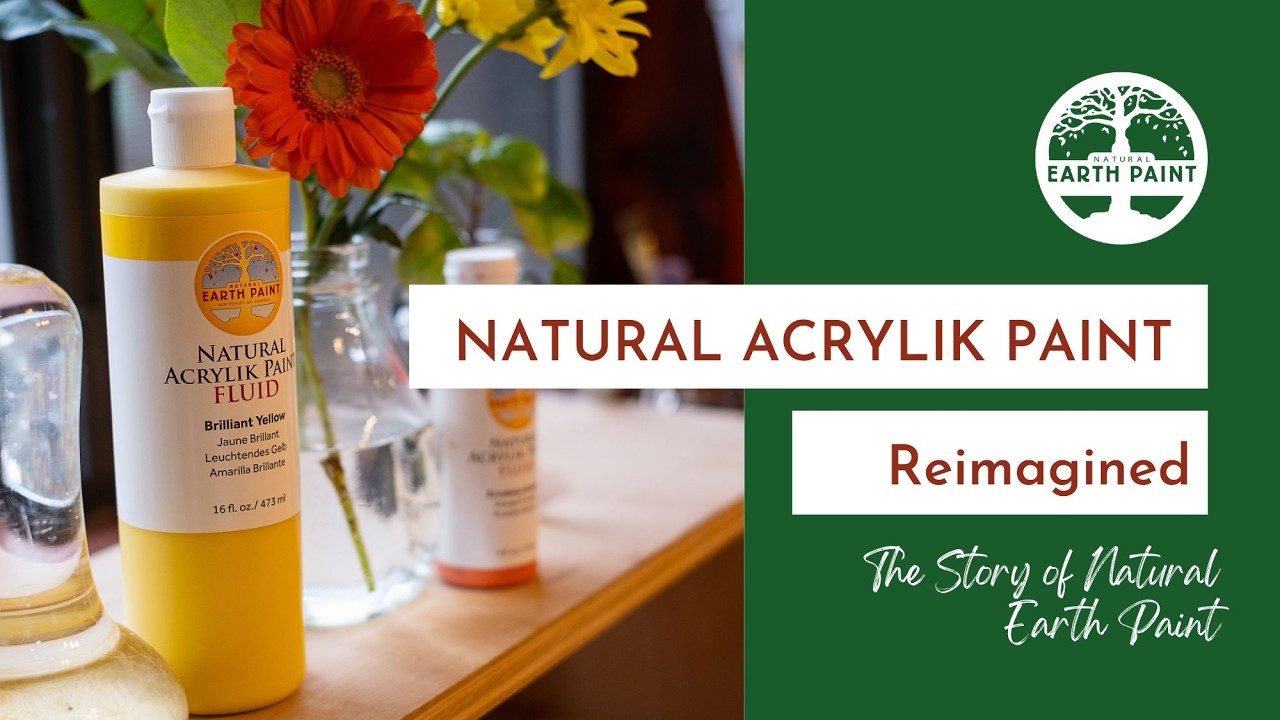 Load video: Story of the making of Natural Earth Paint's Natural Acrylik Paint