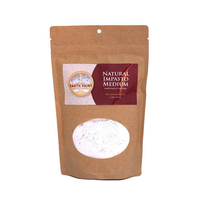 One pound bag of the Natural Impasto Medium