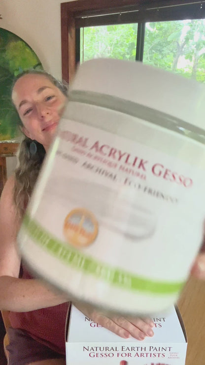 NEW! Natural Acrylik Gesso