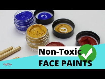 NATURAL EARTH PAINT REVIEW: Testing non toxic face paints