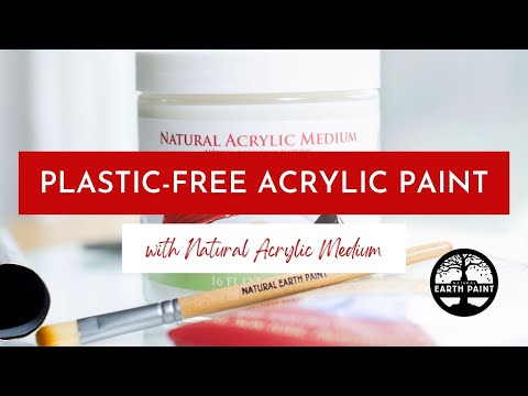DIY Natural Acrylik Paint | Plastic-Free Eco Art Tutorial with the Natural Acrylik Medium