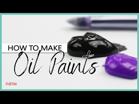 HOW TO MAKE OIL PAINT | Natural Earth, Non-Toxic Pigments &amp; Minerals