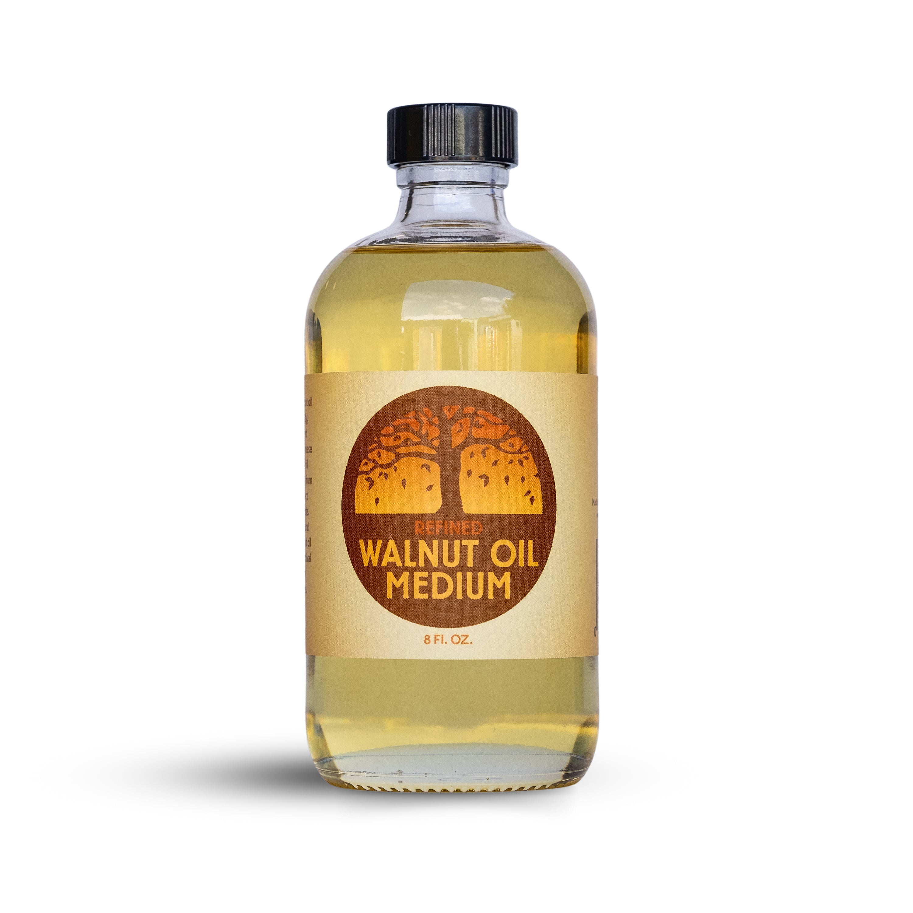 Refined Walnut Oil, 8 oz.